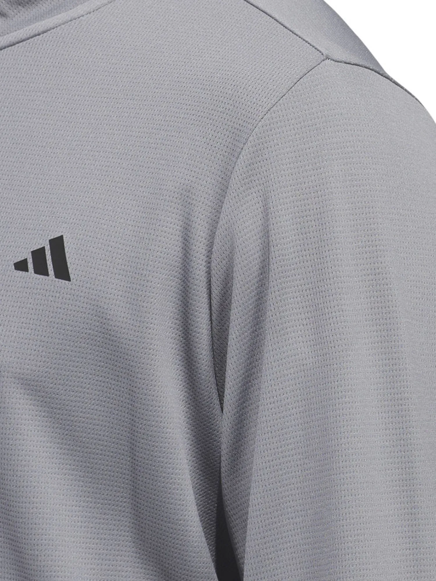 Adidas Jumpers|Lightweight Half-Zip Pullover - Grey Three