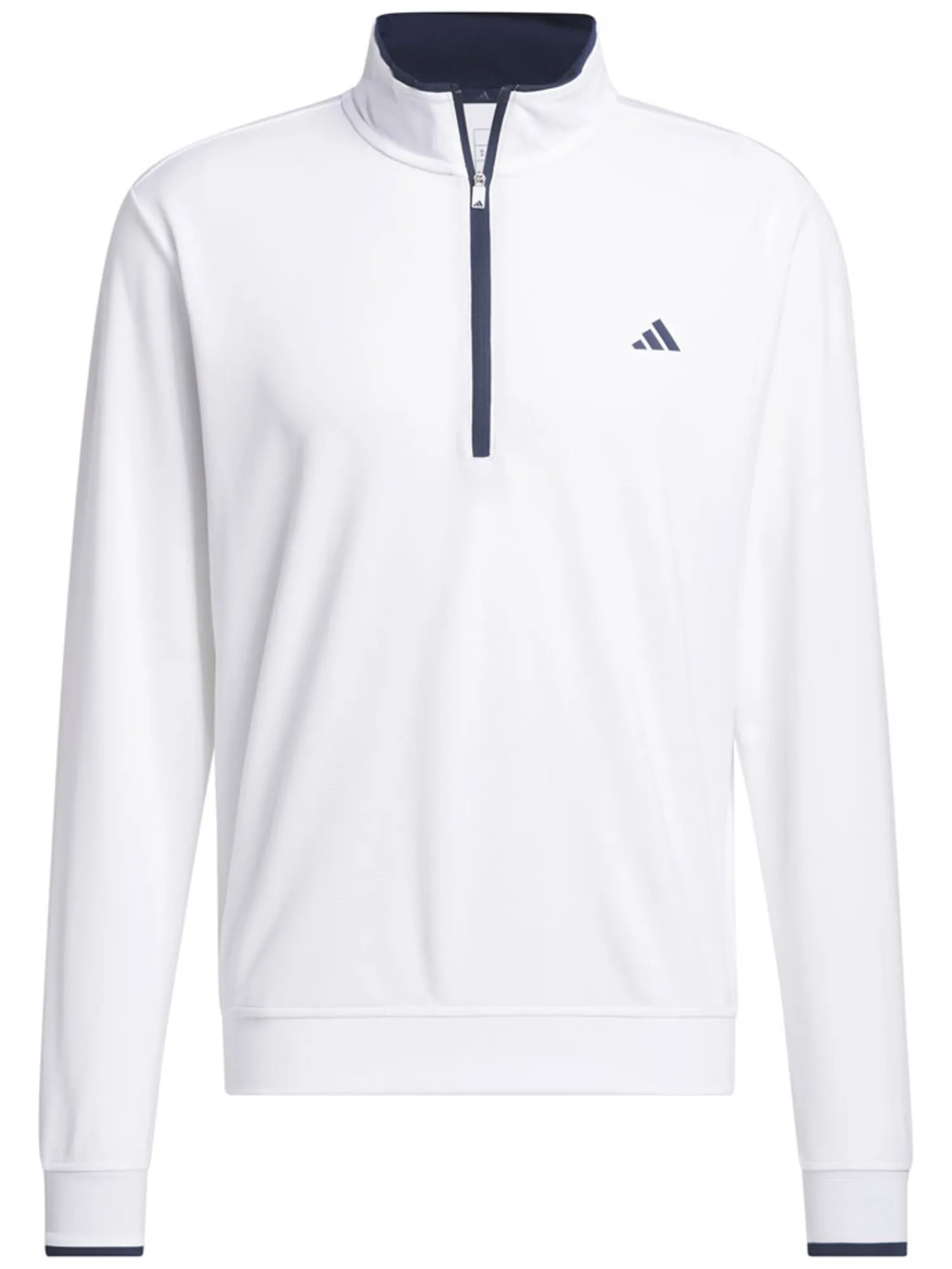 Adidas Jumpers|Lightweight Half-Zip Pullover - White