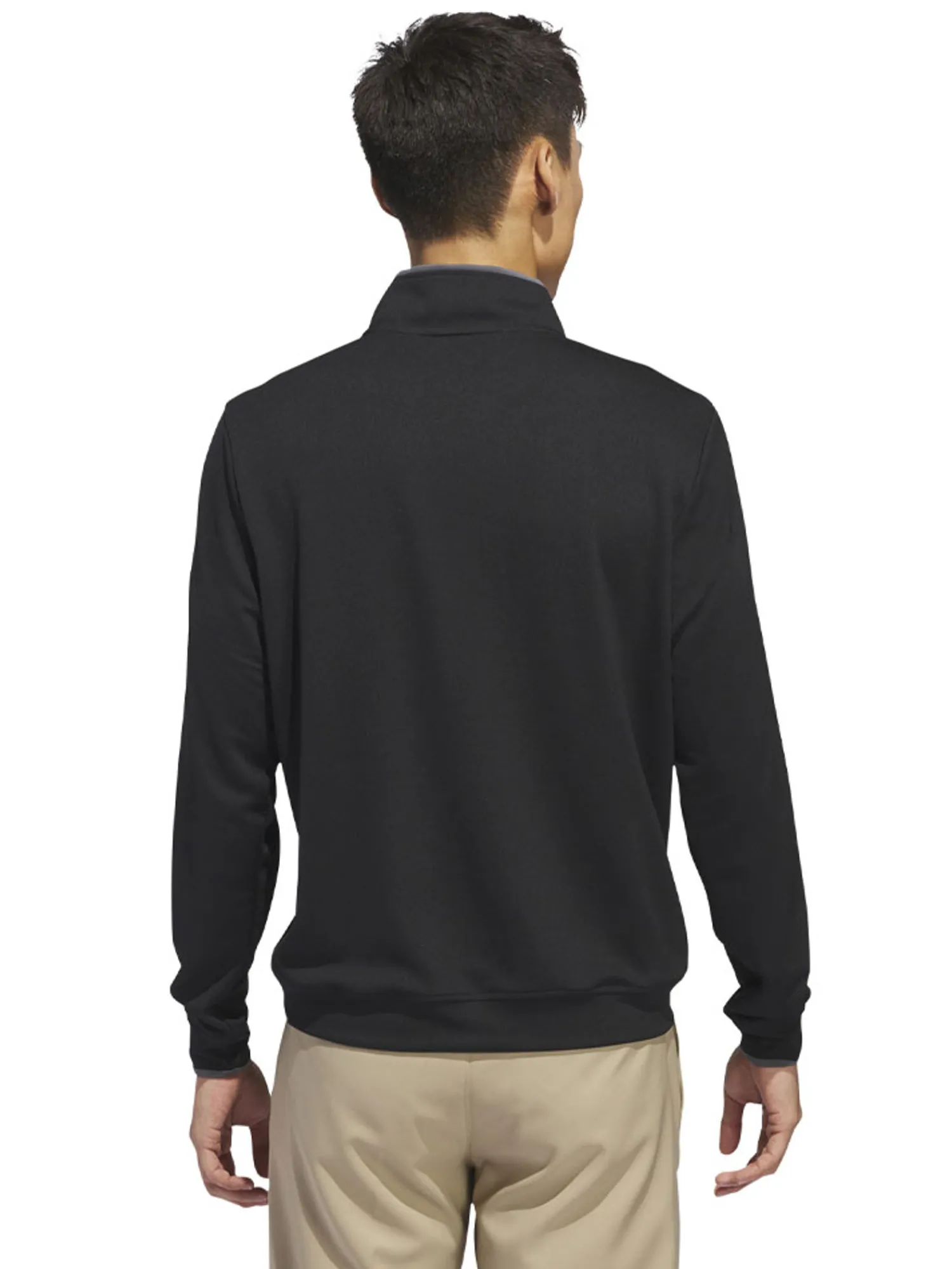 Adidas Jumpers|Lightweight Half-Zip Pullover - Black