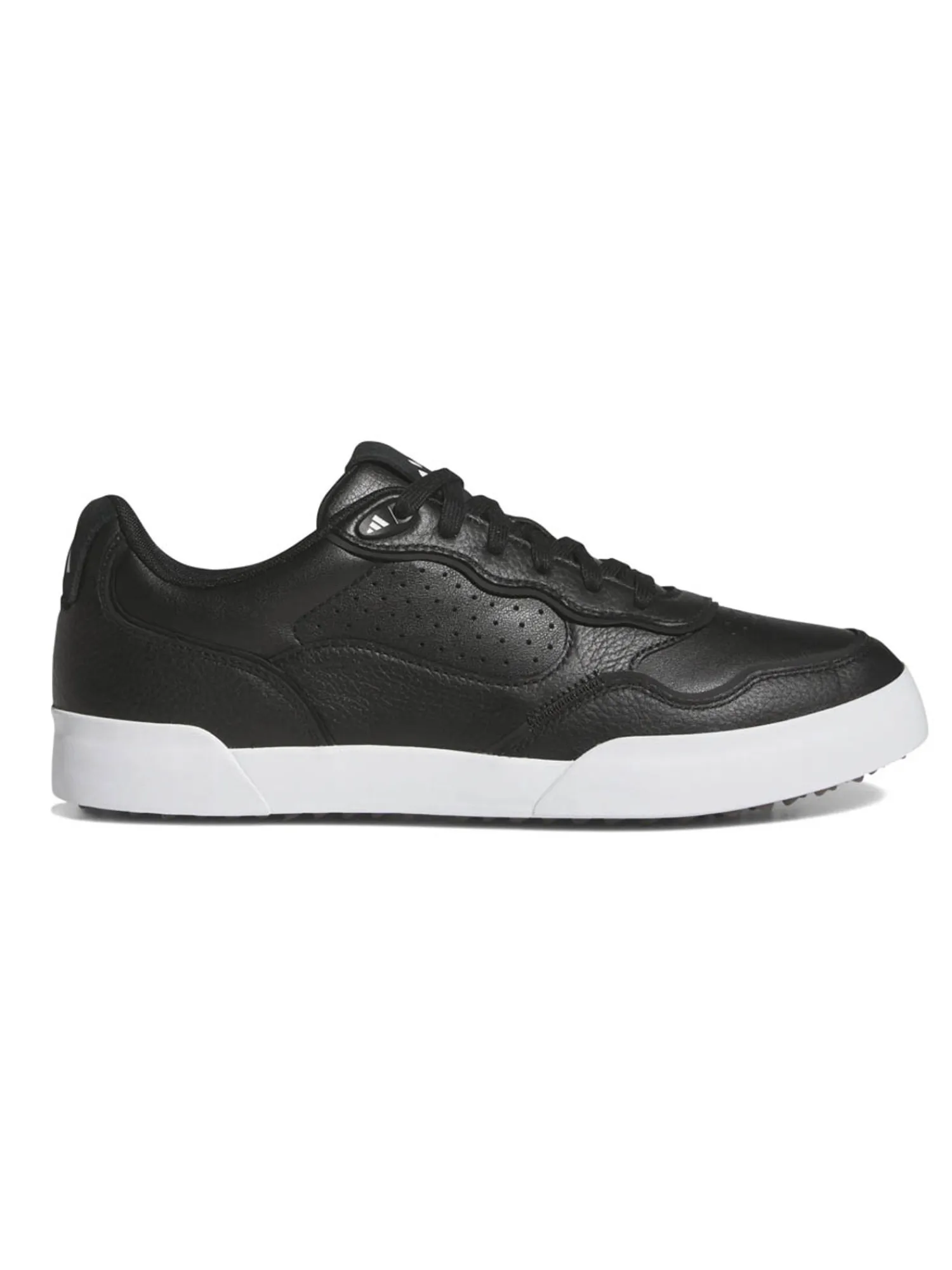 Adidas Mens Golf Shoes|Retrocross 25 Spikeless Golf Shoes - Core Black/Ftwr White/Gum5