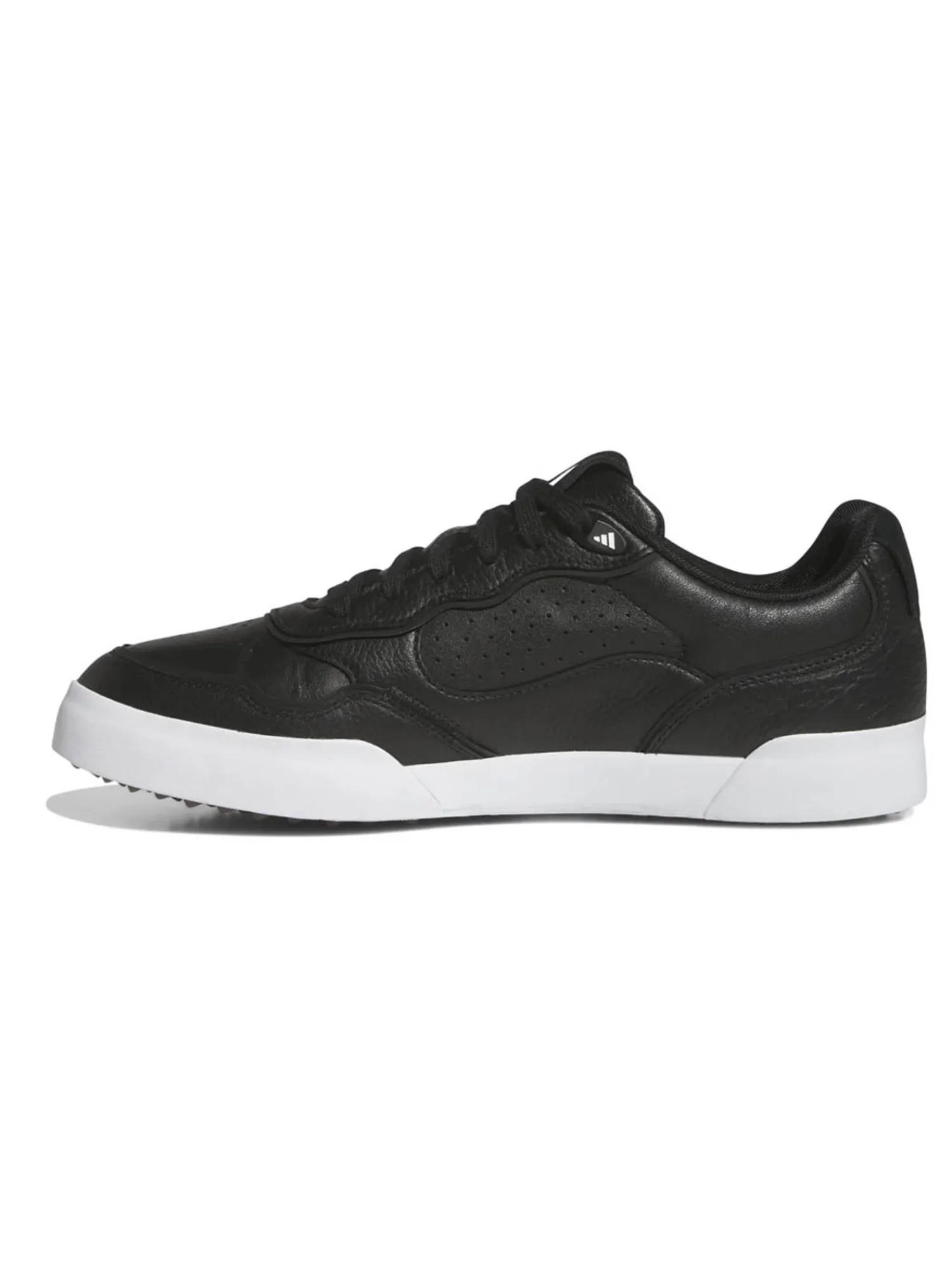 Adidas Mens Golf Shoes|Retrocross 25 Spikeless Golf Shoes - Core Black/Ftwr White/Gum5