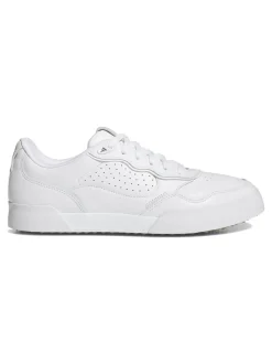 Adidas Mens Golf Shoes|Retrocross 25 Spikeless Golf Shoes - Ftwr White/Grey Six/Gum4