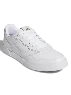 Adidas Mens Golf Shoes|Retrocross 25 Spikeless Golf Shoes - Ftwr White/Grey Six/Gum4
