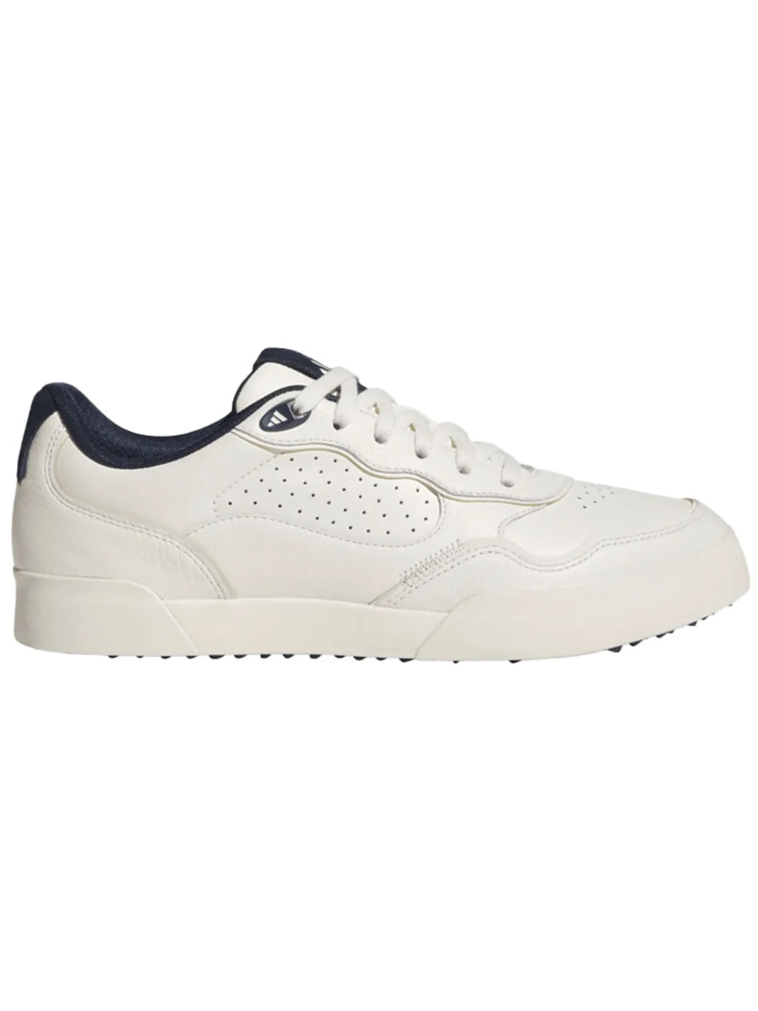 Adidas Mens Golf Shoes|Retrocross 25 Spikeless Golf Shoes - Off White/Indigo