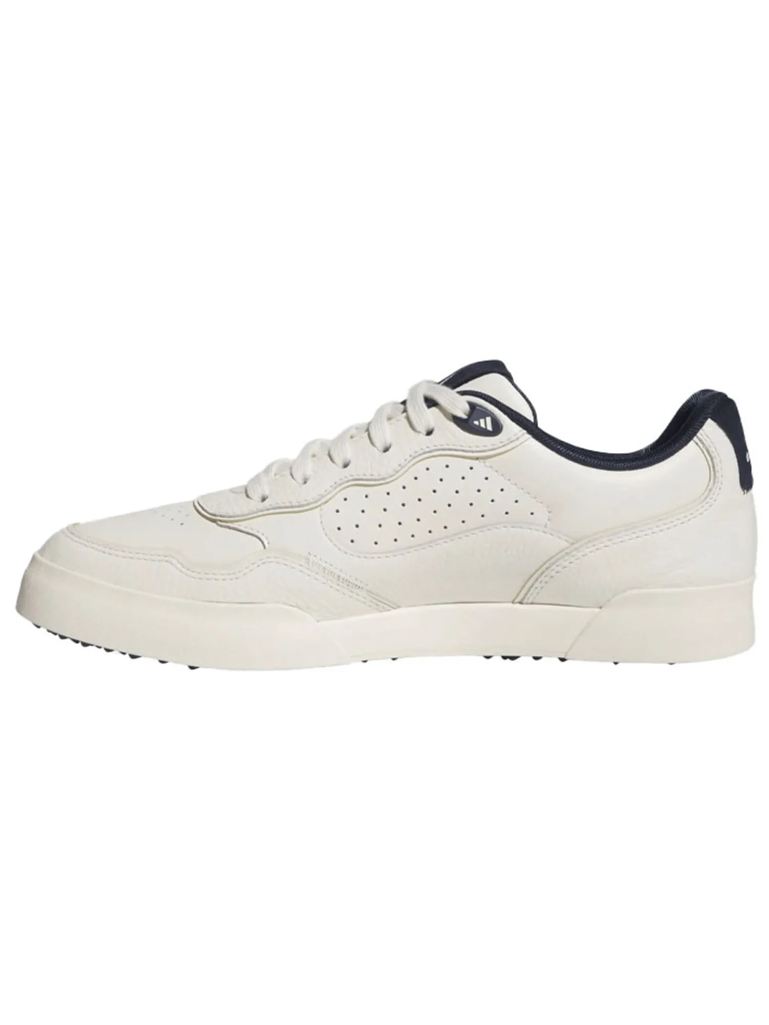 Adidas Mens Golf Shoes|Retrocross 25 Spikeless Golf Shoes - Off White/Indigo