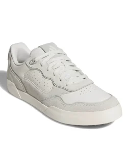 Adidas Mens Golf Shoes|Retrocross 25 Spikeless Golf Shoes - Orbit Grey/Off White/Wonder Silver