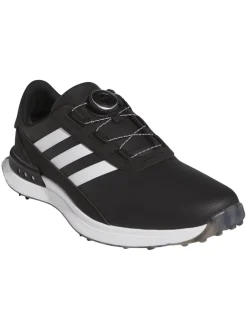 Adidas Mens Golf Shoes|S2G 24 BOA Wide Golf Shoes - Core Black/Cloud White/Grey Four