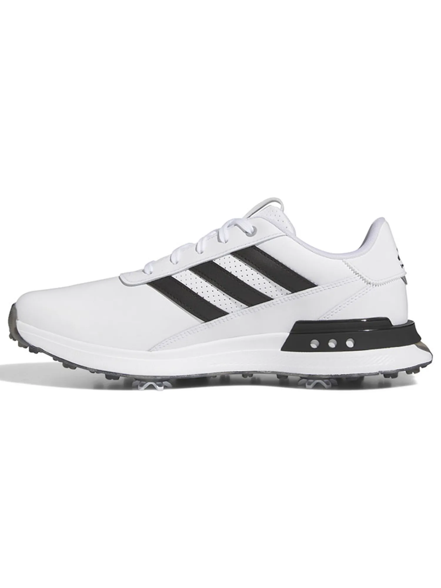 Adidas Mens Golf Shoes|S2G 24 Golf Shoes - Ftwr White/Core Black/Silver Met.