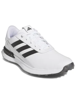 Adidas Mens Golf Shoes|S2G 24 Golf Shoes - Ftwr White/Core Black/Silver Met.