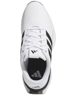 Adidas Mens Golf Shoes|S2G 24 Golf Shoes - Ftwr White/Core Black/Silver Met.