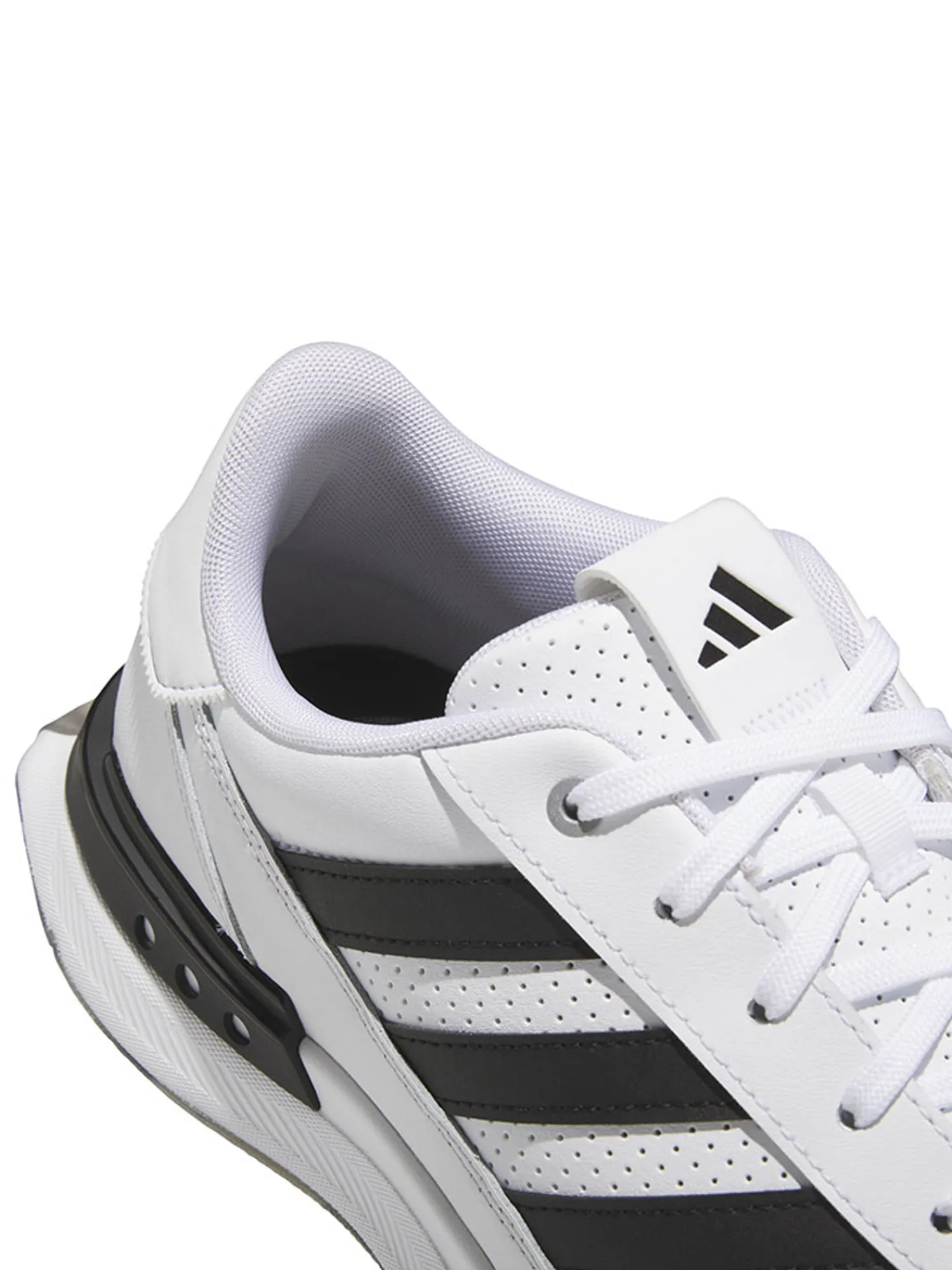 Adidas Mens Golf Shoes|S2G 24 Golf Shoes - Ftwr White/Core Black/Silver Met.