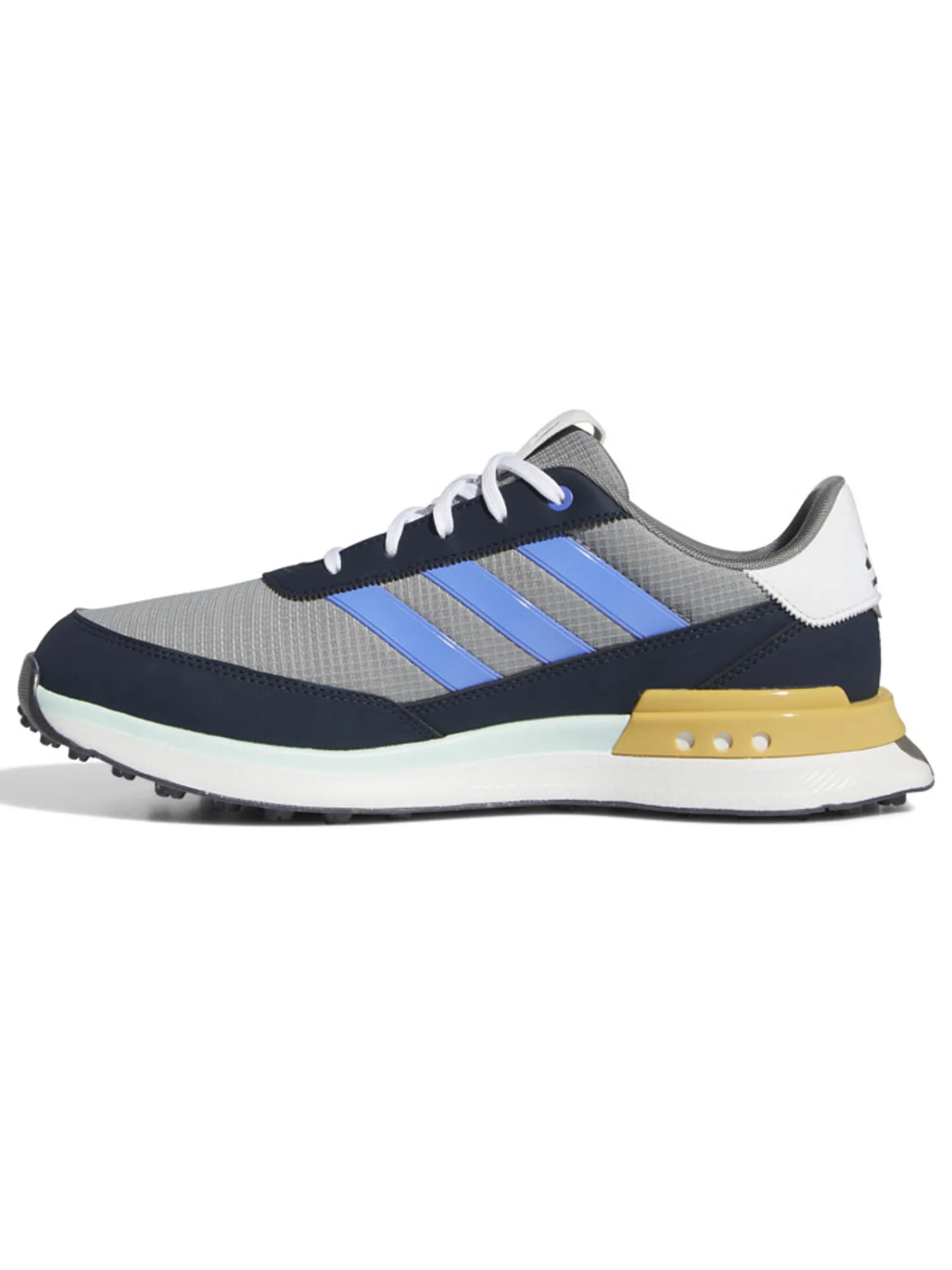 Adidas Clearance Shoes|S2G Spikeless 24 Golf Shoes (Wide Fit) - Grey/Cobalt Blue/Aurora Ink