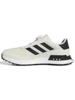 Adidas Mens Golf Shoes|S2G Spikeless Boa 24 Golf Shoes (Wide Fit) - Orbit Grey/Core Black