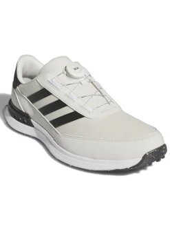 Adidas Mens Golf Shoes|S2G Spikeless Boa 24 Golf Shoes (Wide Fit) - Orbit Grey/Core Black