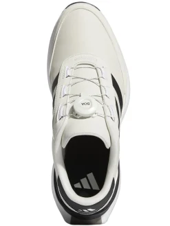 Adidas Mens Golf Shoes|S2G Spikeless Boa 24 Golf Shoes (Wide Fit) - Orbit Grey/Core Black