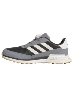 Adidas Mens Golf Shoes|S2G Spikeless BOA Golf Shoes - Carbon/Chalk White/Grey Three