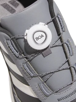Adidas Mens Golf Shoes|S2G Spikeless BOA Golf Shoes - Carbon/Chalk White/Grey Three