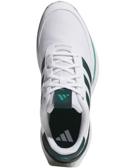 Adidas Mens Golf Shoes|S2G Spikeless Golf Shoes - Ftwr White/Aurora Ivy/Preloved Teal