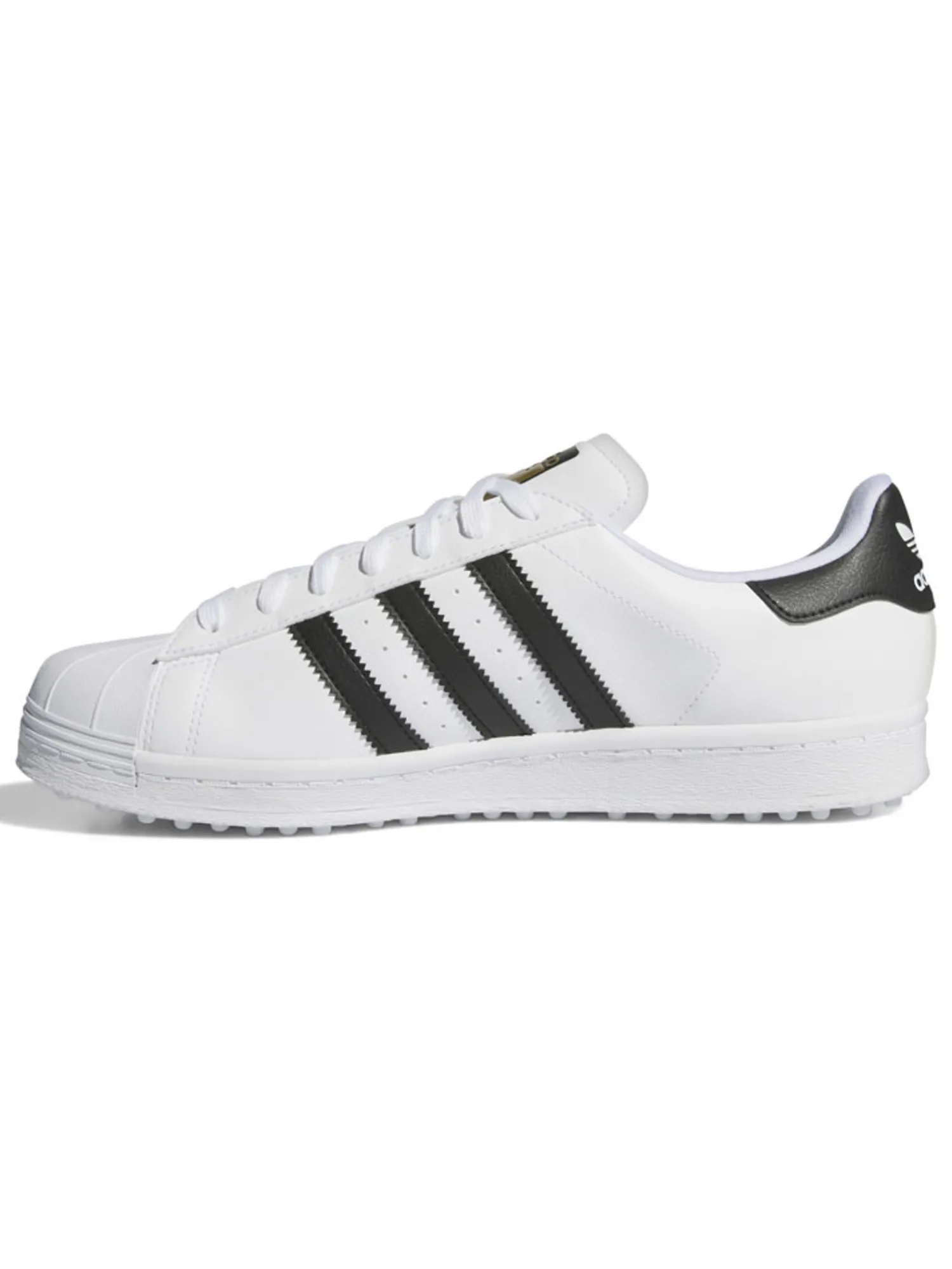 Adidas Clearance Shoes|Superstar Golf Spikeless Shoes - Ftwr White/Core Black/Gold Met.