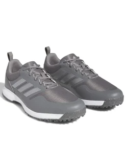 Adidas Clearance Shoes|Tech Response SL 3.0 Wide Golf Shoes - Grey Four/Silver Met/Solar Gold