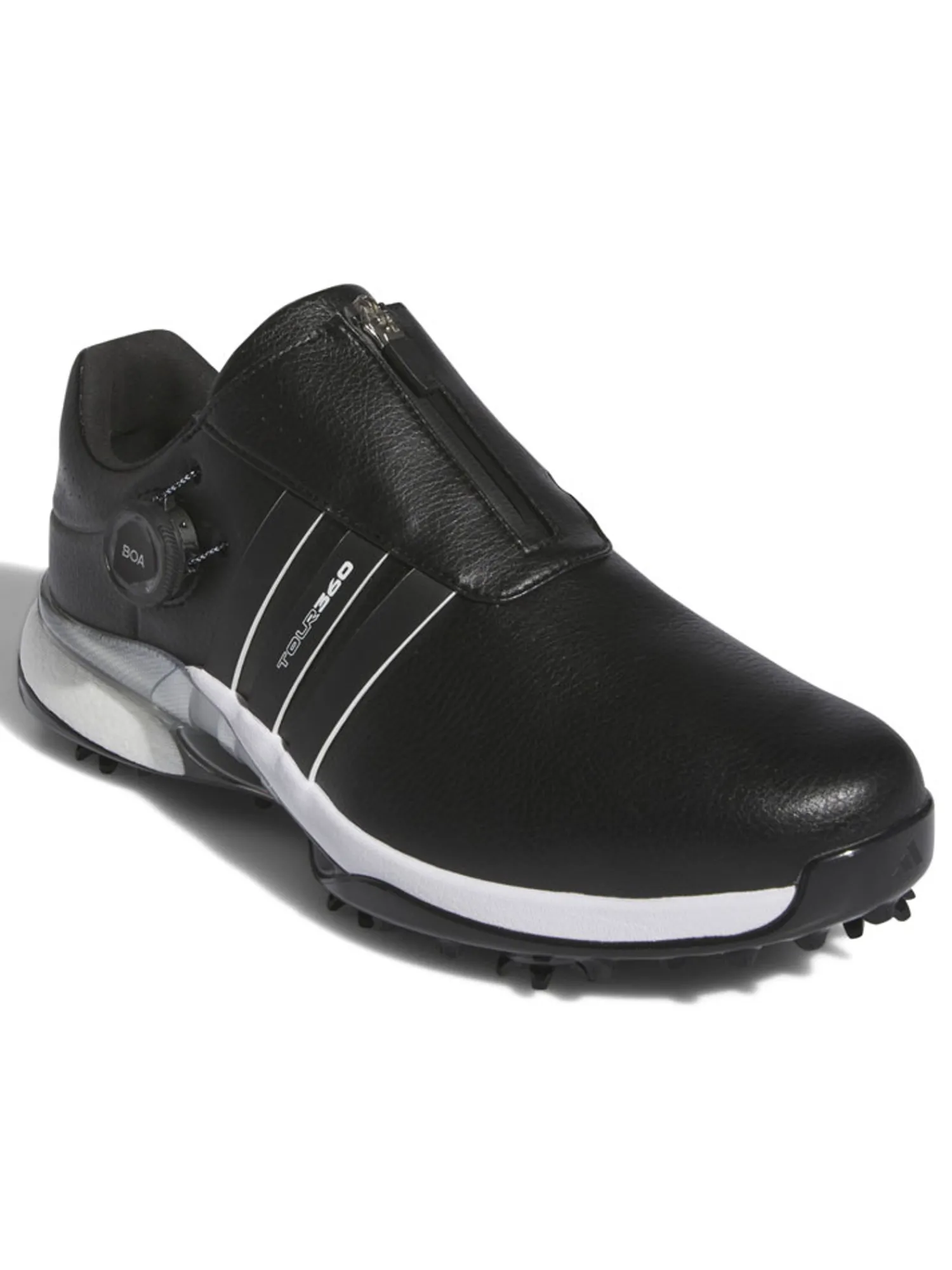 Adidas Clearance Shoes|Tour360 24 BOA Boost Golf Shoes (Wide Fit) - Core Black/Core Black