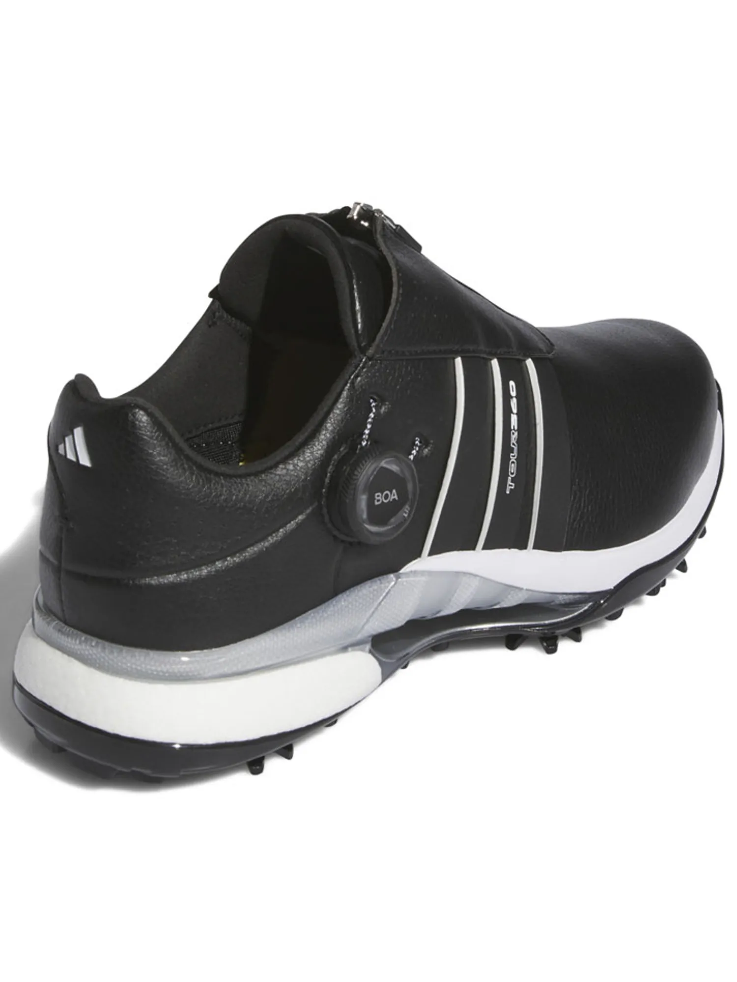 Adidas Clearance Shoes|Tour360 24 BOA Boost Golf Shoes (Wide Fit) - Core Black/Core Black