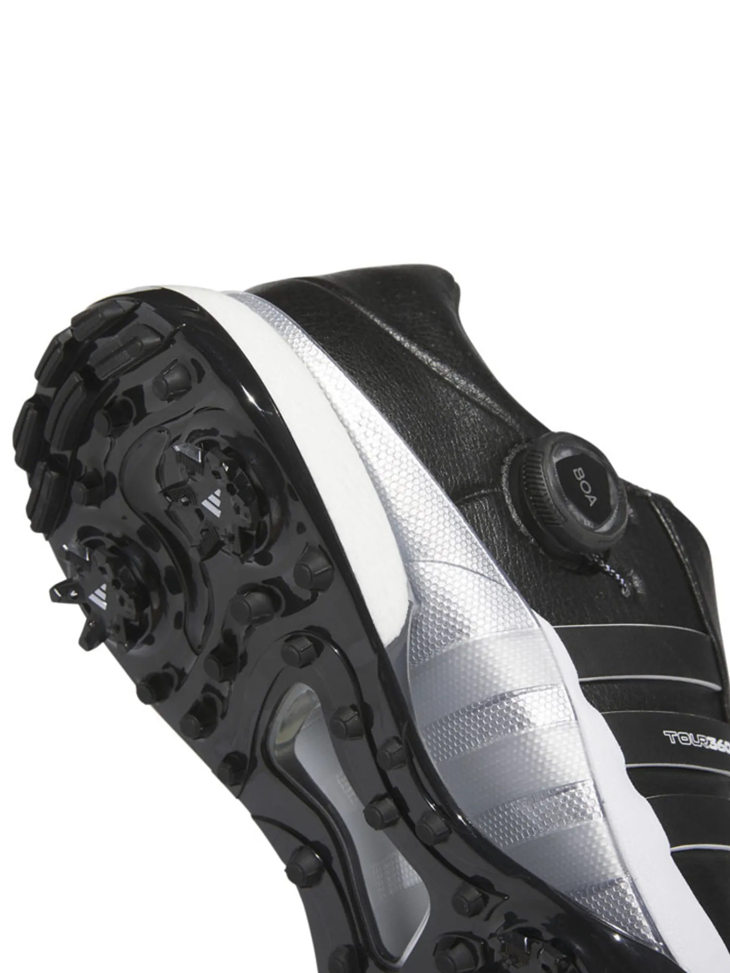 Adidas Clearance Shoes|Tour360 24 BOA Boost Golf Shoes (Wide Fit) - Core Black/Core Black