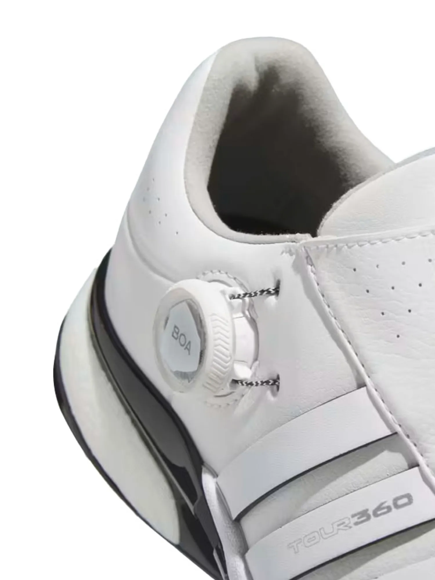 Adidas Clearance Shoes|Tour360 24 BOA Boost Golf Shoes (Wide Fit) - Ftwr White/Ftwr White