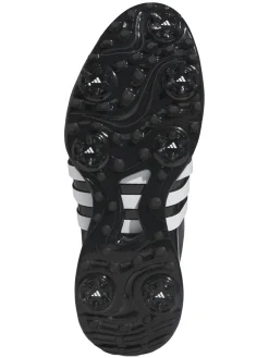 Adidas Mens Golf Shoes|Tour360 24 Boost Golf Shoes (Wide Fit) - Core Black/Ftwr White
