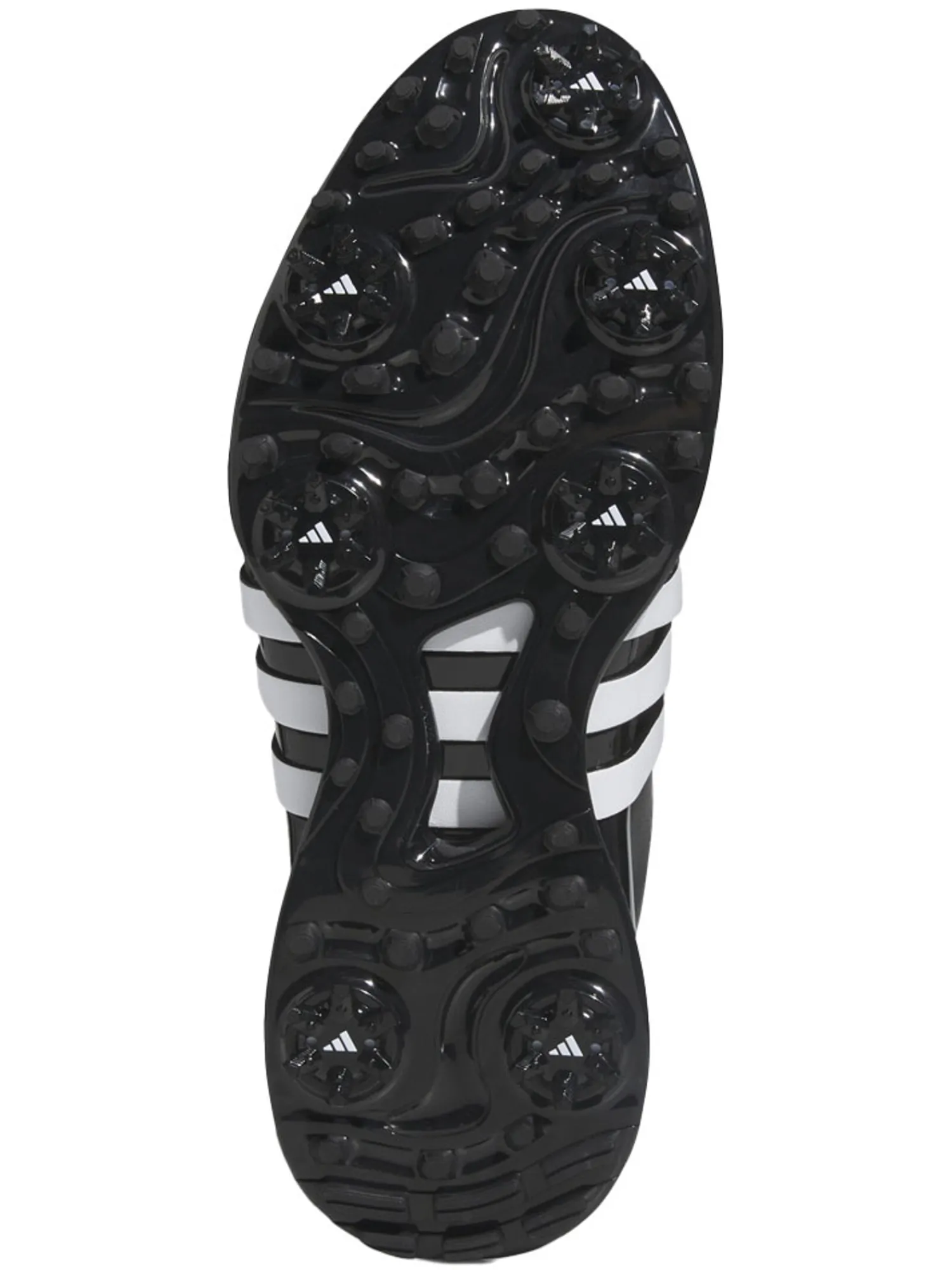Adidas Mens Golf Shoes|Tour360 24 Boost Golf Shoes (Wide Fit) - Core Black/Ftwr White
