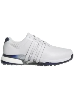 Adidas Mens Golf Shoes|Tour360 25 Wide Spikeless Golf Shoes - Dash Grey/Dash Grey/Silver Met.