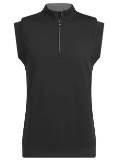 Adidas Vests|Ultimate365 Classic Quarter-Zip Vest - Black
