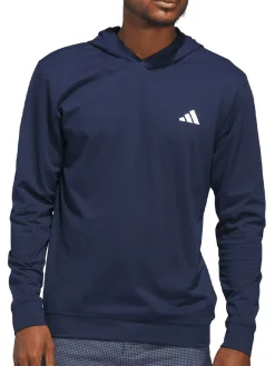 Adidas Jumpers|Ultimate365 Elevated Pullover Hoodie - Collegiate Navy