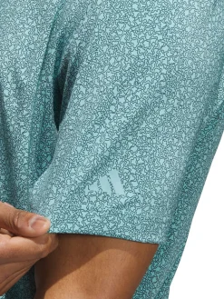 Adidas Shirts|Ultimate365 Mini Bunker Polo Shirt - Mint Tone