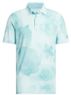 Adidas Shirts|Ultimate365 Printed Cool Feeling Tour Polo Shirt - Mint Tone