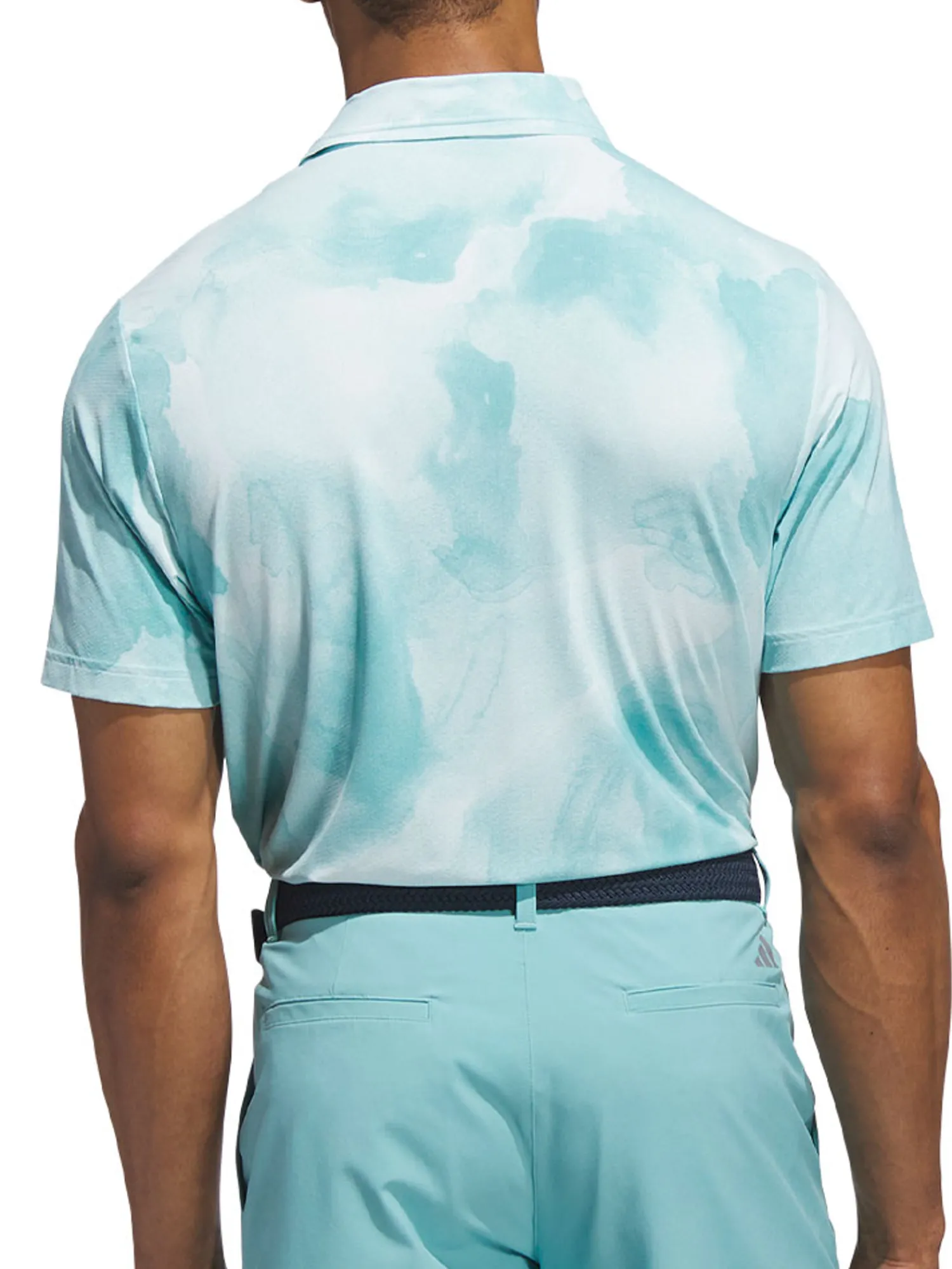 Adidas Shirts|Ultimate365 Printed Cool Feeling Tour Polo Shirt - Mint Tone