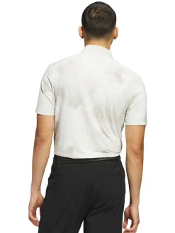 Adidas Shirts|Ultimate365 Printed Cool Feeling Tour Polo Shirt - Putty Beige/White