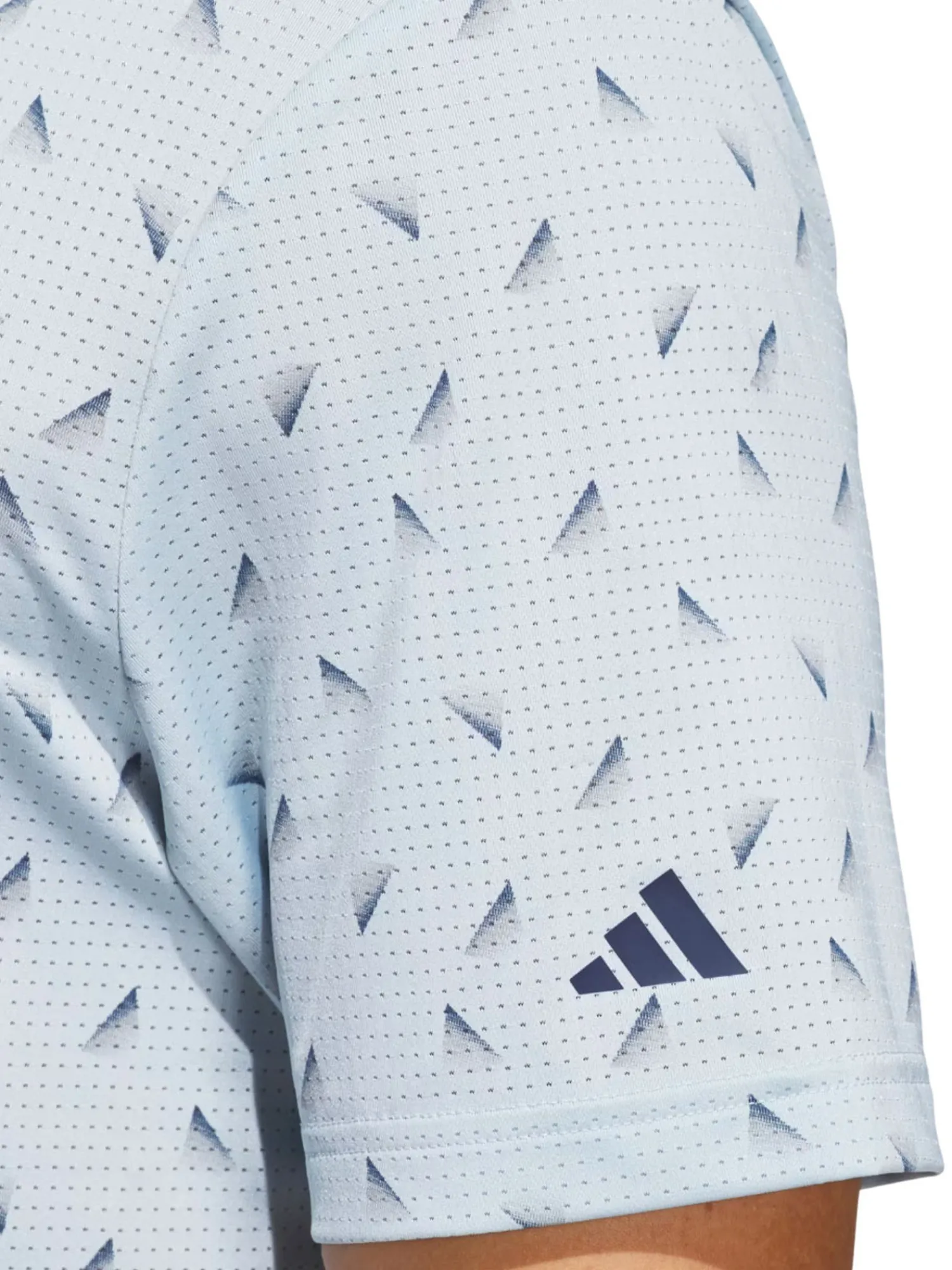 Adidas Shirts|Ultimate365 Printed Mesh Polo Shirt - Wonder Blue/Collegiate Navy