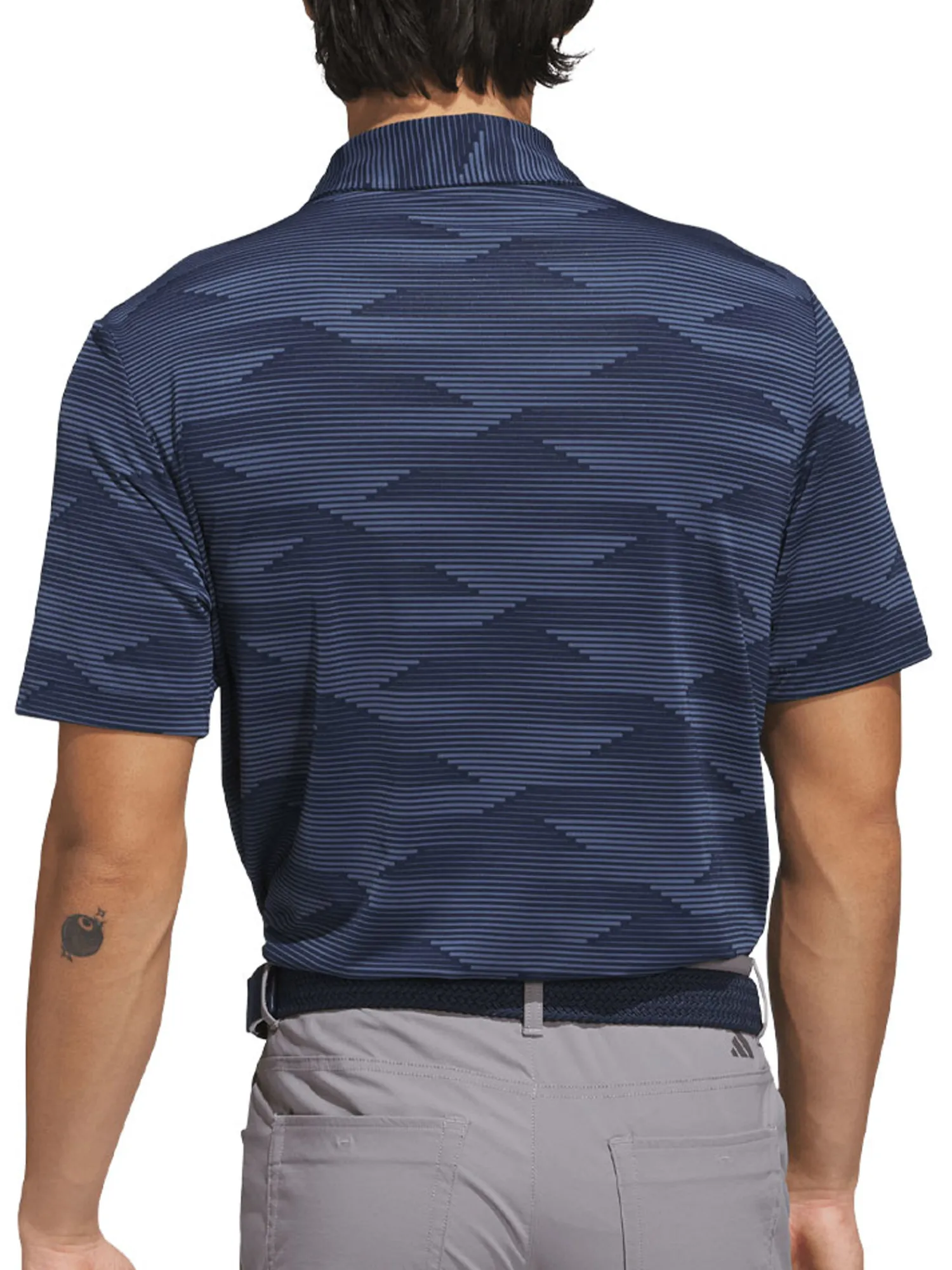 Adidas Shirts|Ultimate365 Speed Stripe Polo Shirt - Collegiate Navy/Preloved Ink