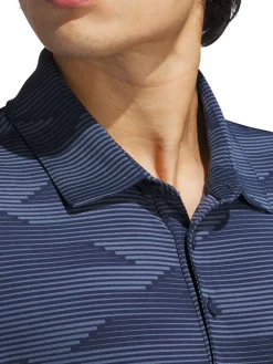 Adidas Shirts|Ultimate365 Speed Stripe Polo Shirt - Collegiate Navy/Preloved Ink