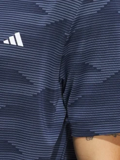 Adidas Shirts|Ultimate365 Speed Stripe Polo Shirt - Collegiate Navy/Preloved Ink