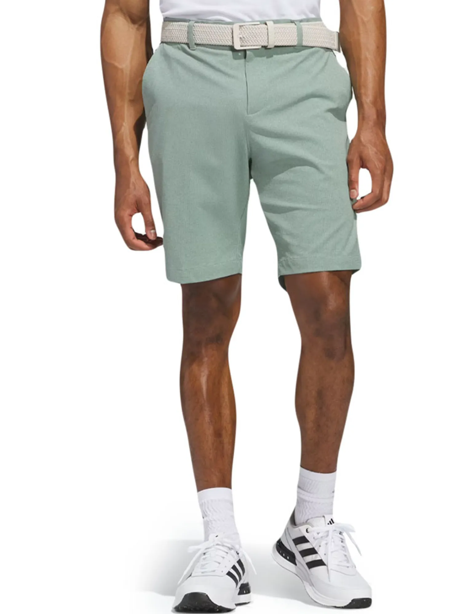 Adidas Shorts|Ultimate365 Textured 9-Inch Short - Silver Green