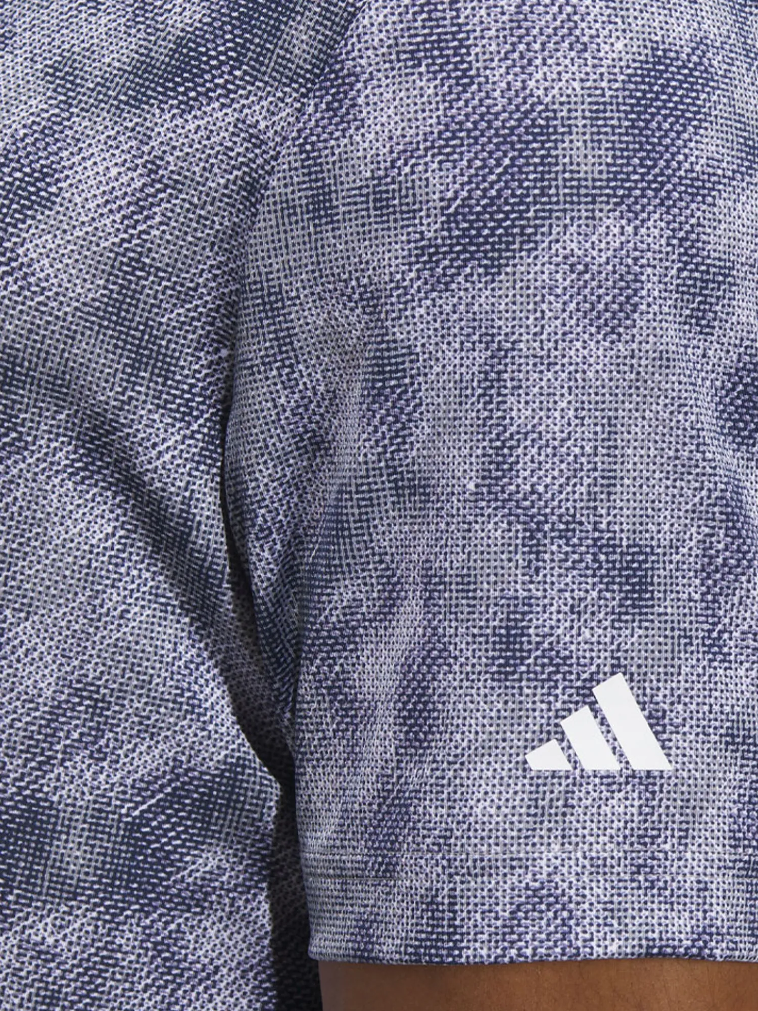 Adidas Shirts|Ultimate365 Textured Print Polo Shirt - Collegiate Navy/White