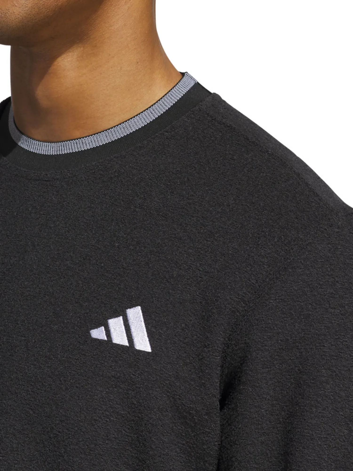 Adidas Jumpers|Ultimate365 Tour Crewneck Sweatshirt - Black