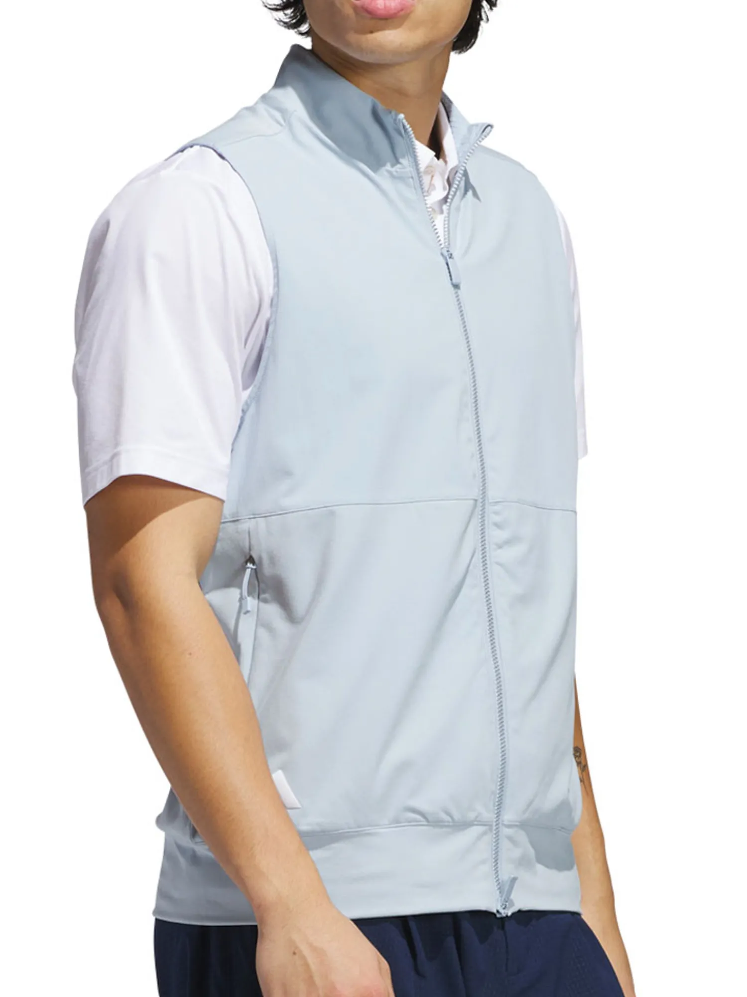 Adidas Vests|Ultimate365 Tour Full-Zip Vest - Wonder Blue