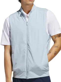 Adidas Vests|Ultimate365 Tour Full-Zip Vest - Wonder Blue