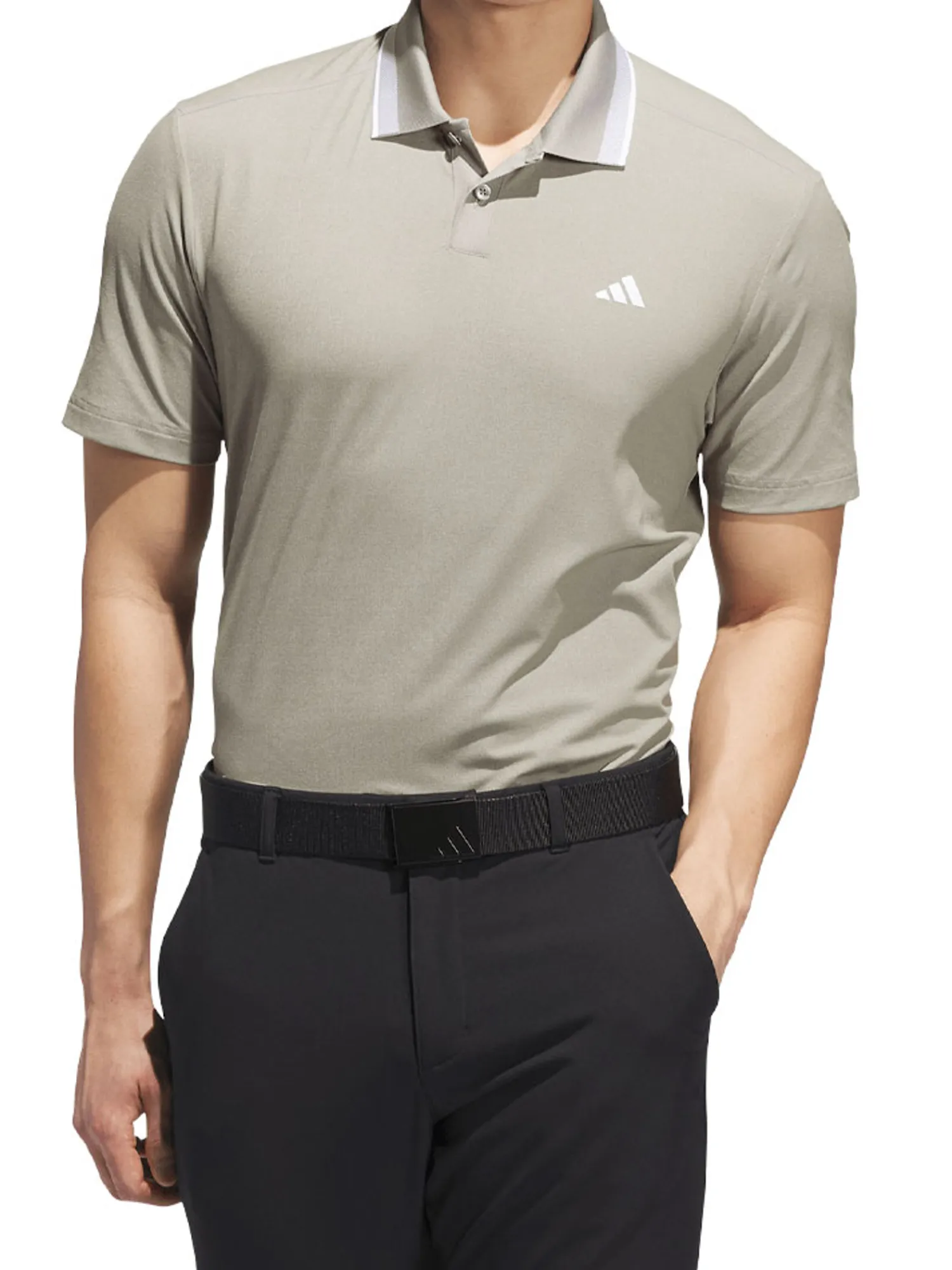 Adidas Shirts|Ultimate365 Tour Twistknit Pique Polo Shirt - Putty Beige