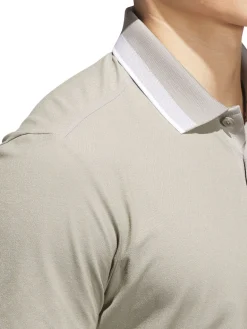 Adidas Shirts|Ultimate365 Tour Twistknit Pique Polo Shirt - Putty Beige