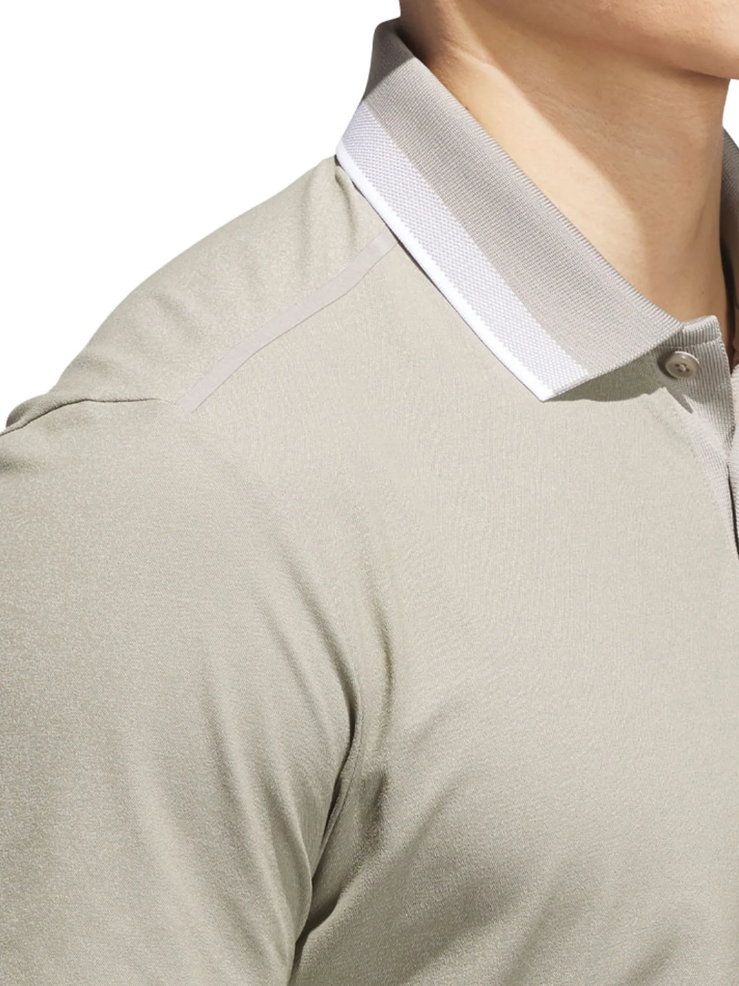 Adidas Shirts|Ultimate365 Tour Twistknit Pique Polo Shirt - Putty Beige