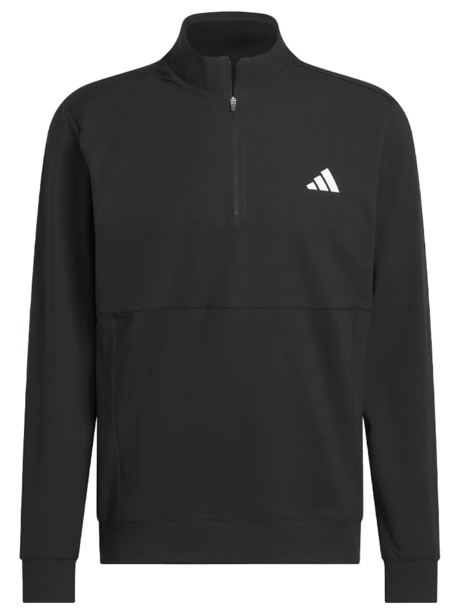 Adidas Jumpers|Ultimate365 Tour Twistknit Quarter Zip Pullover - Black